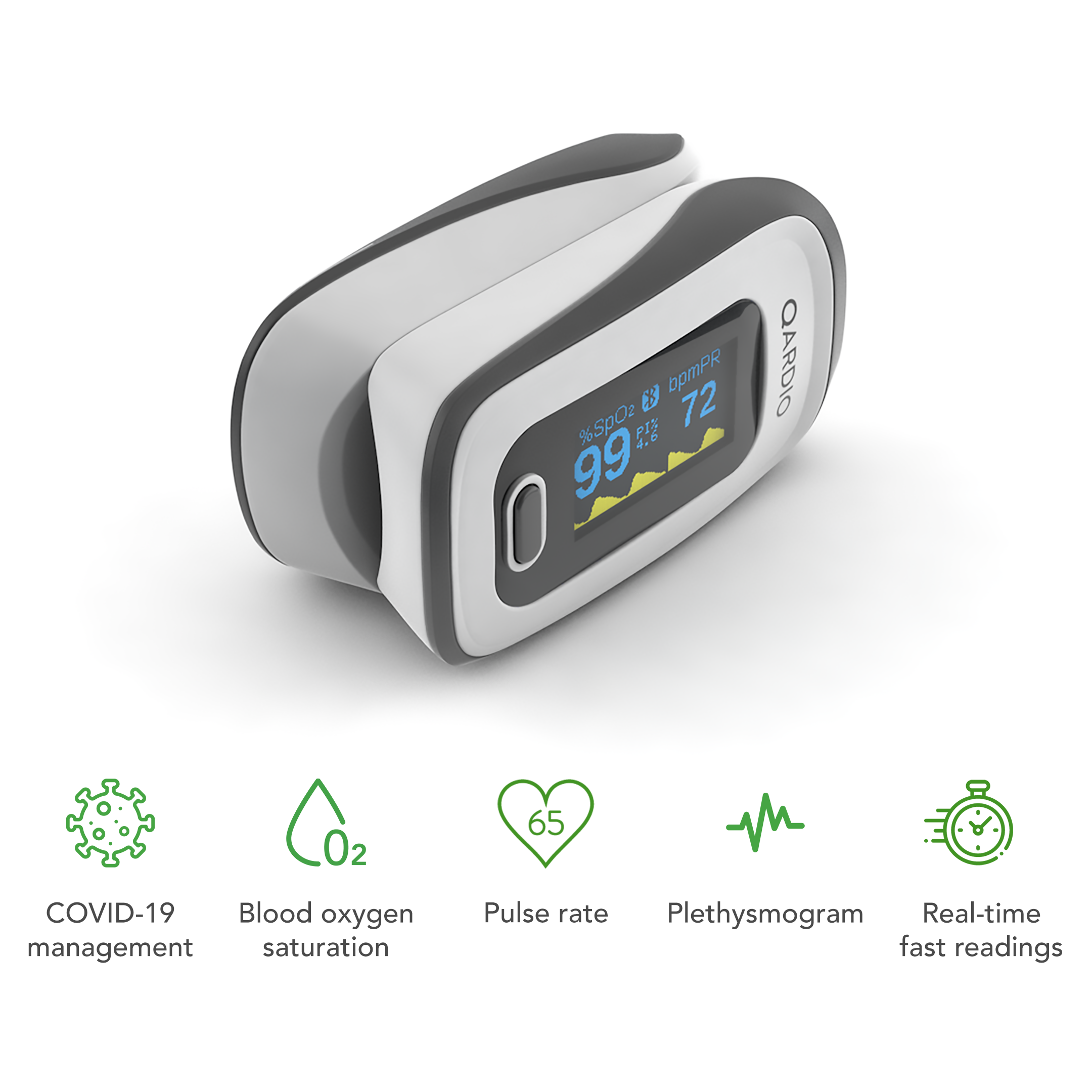 co2CREA Hard Case Compatible with QardioArm/QardioArm 2 Smart Wireless  Blood Pressure Monitor Device