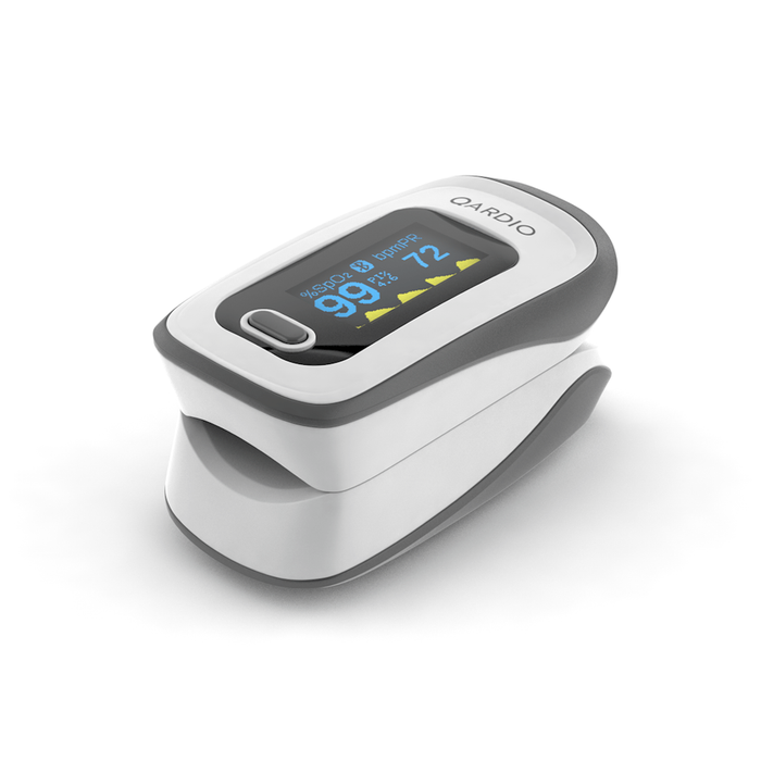 Qardio Wireless Blood Pressure Monitor, Arctic White (A100QI) Bundle with  Arm Case